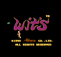 Wit's (Japan) Title Screen
